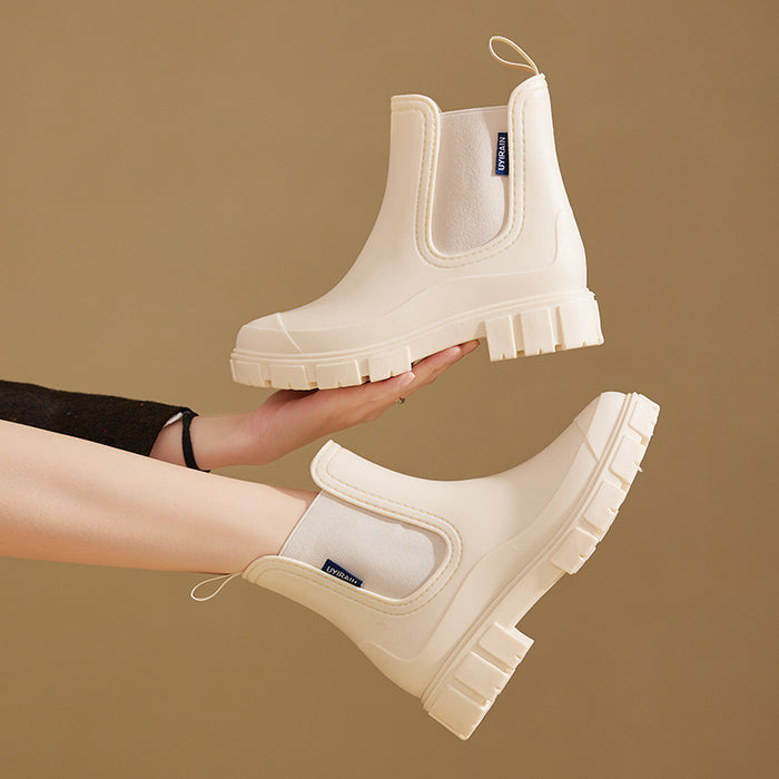 Bottines de pluie femme - photo 1