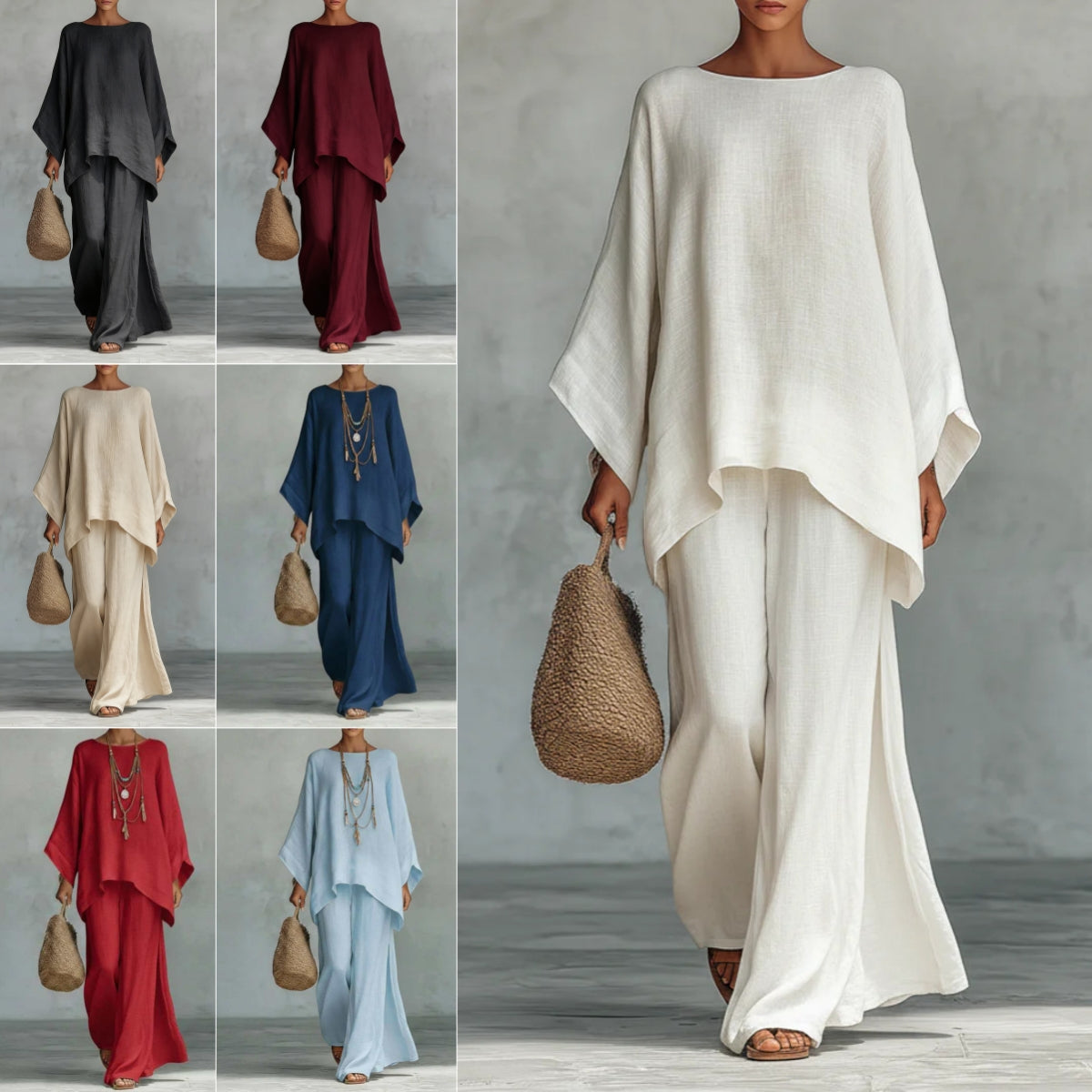 Ensemble 2 pièces femme décontracté – photo 1